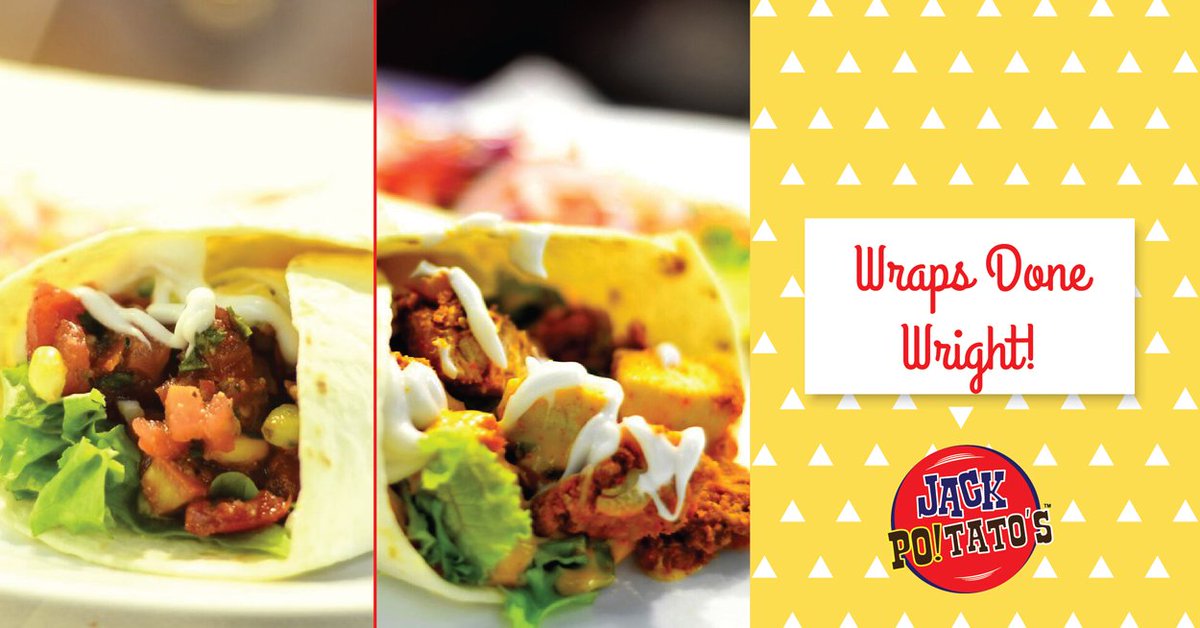 jack_potatos75's tweet image. Go for crunchy veggies or juicy chicken. Both look good, taste super good. #Wraps
