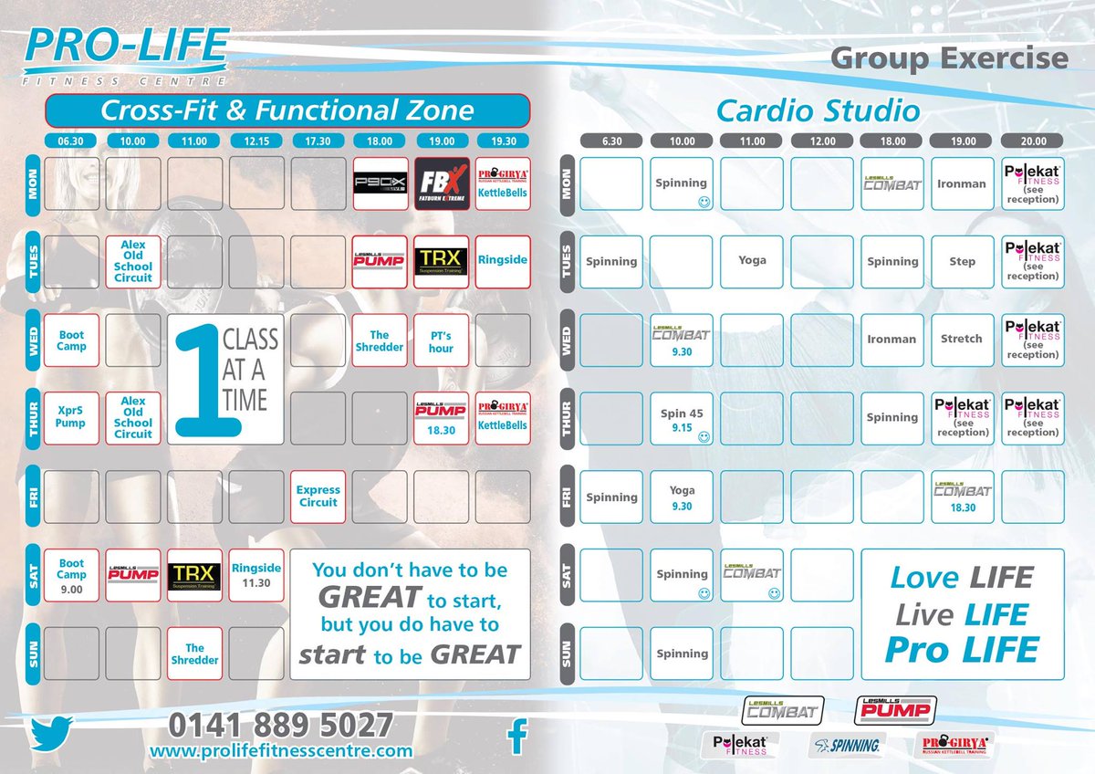 Our new timetable starts today!
