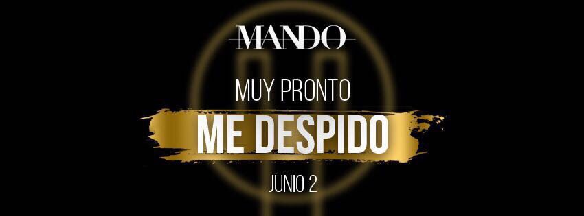 ComandersVhsa's tweet photo. #Comanders estamos muy emocionados porque estamos a tan solo 2 días del gran estreno de @musicmandomx 😻😻😻 #MeDespidoMando 🙀👌🏽💓 https://t.co/msEQpDHkFR
