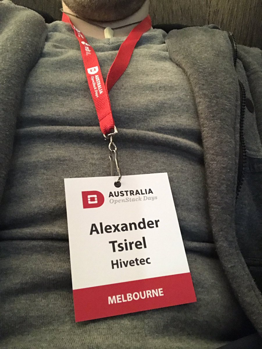 noma4i's tweet image. #OpenStackAU talk done. People like it. No rotten tomatoes. No NDA breaches.