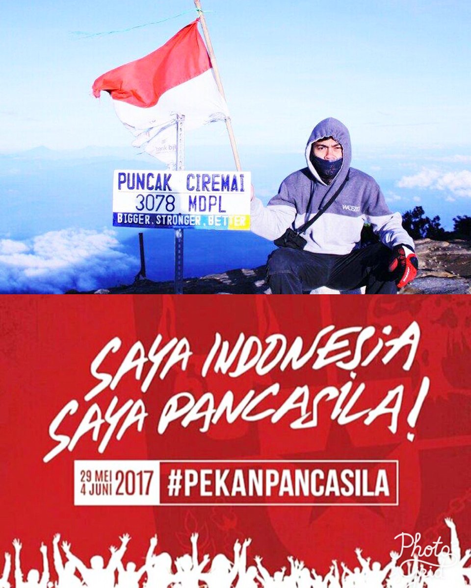 SAYA INDONESIA DAN SAYA PANCASILA!