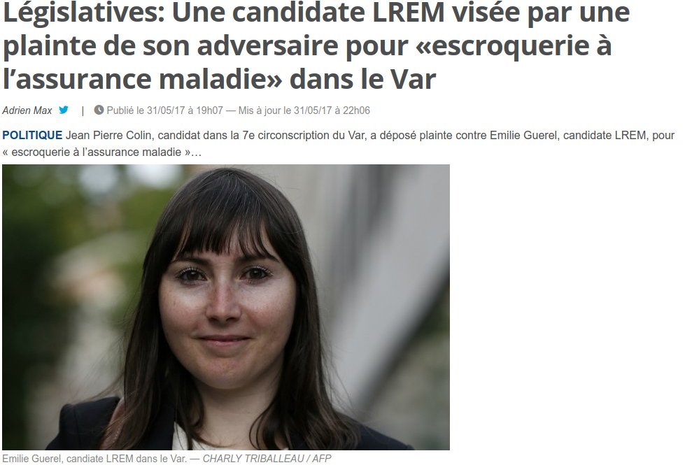 'Non mais je ne vais pas tenir 5 ans comme ça... On en est à 1 jour / un dossier pourri...'
#Macron #Moralisation #EmilieGuerel