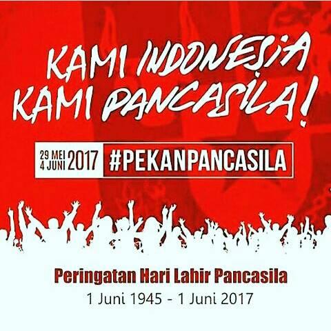 ayambakarWAR's tweet photo. Di Hari Lahir Pancasila ini, semoga kita selalu menjadi warga Indonesia yang berguna bagi nusa dan bangsa #pekanpancasila https://t.co/cBH0wh41pJ