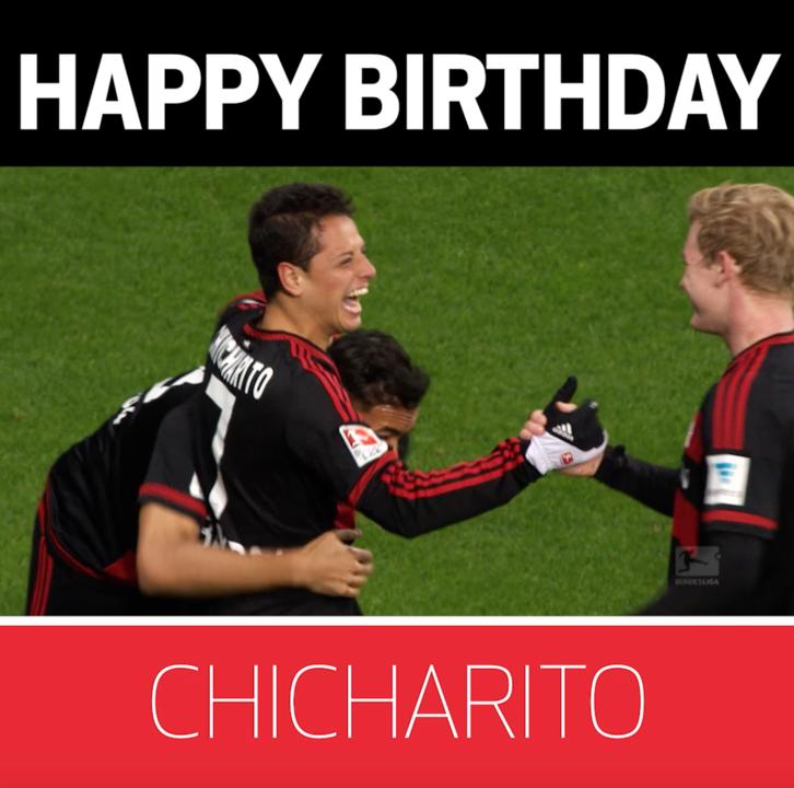 A very happy birthday to former Man Utd striker, Javier Hernández. 

Highest goalscorer for Mexico (47) 