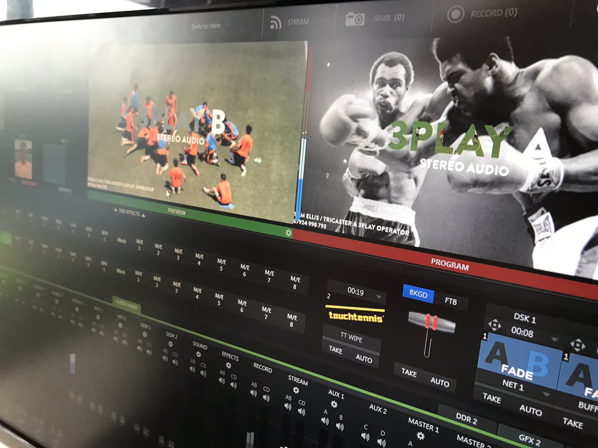 Tricaster 365 tweet media