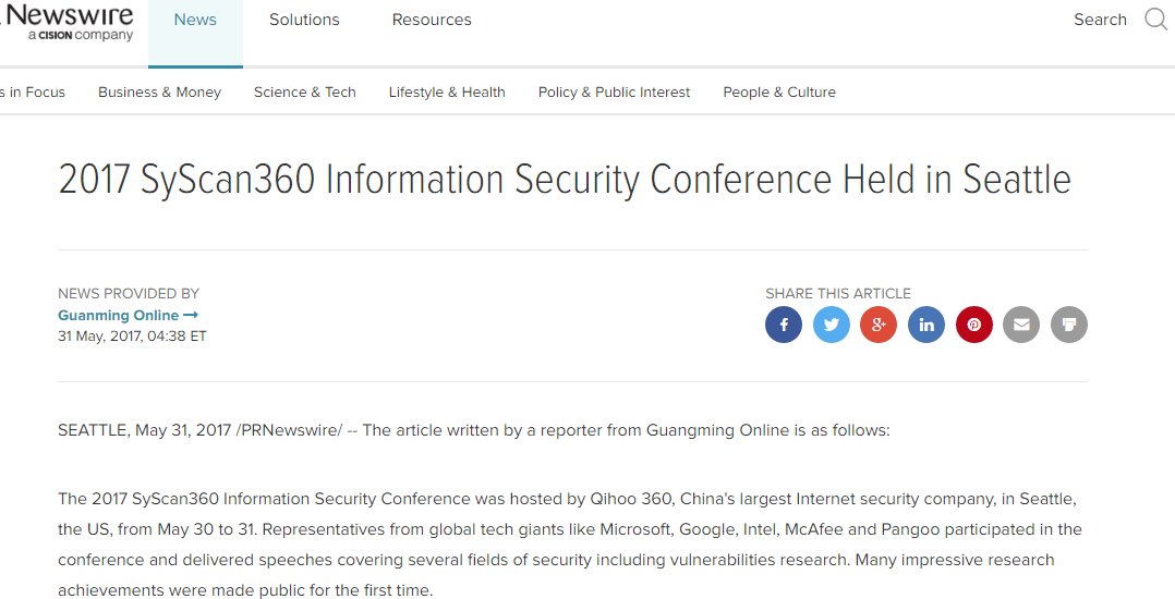 SyScan360's tweet image. prnewswire.com/news-releases/…