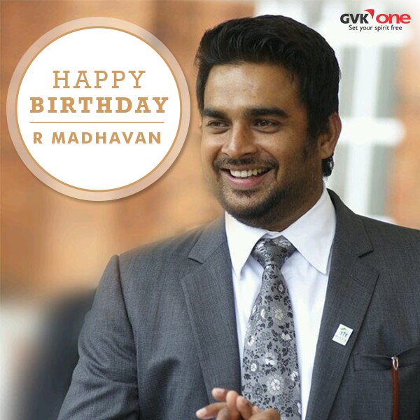A very happy birthday to actor R. Madhavan from all of us at 