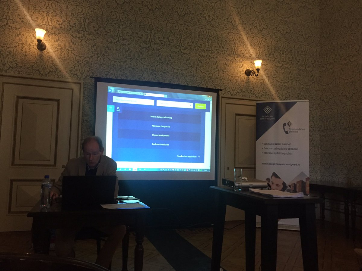Big Data voor/met Midas #NVM Thema dag Wonen  met @ericdegraaf <a href="/AcademievV/">Academie v Vastgoed</a>