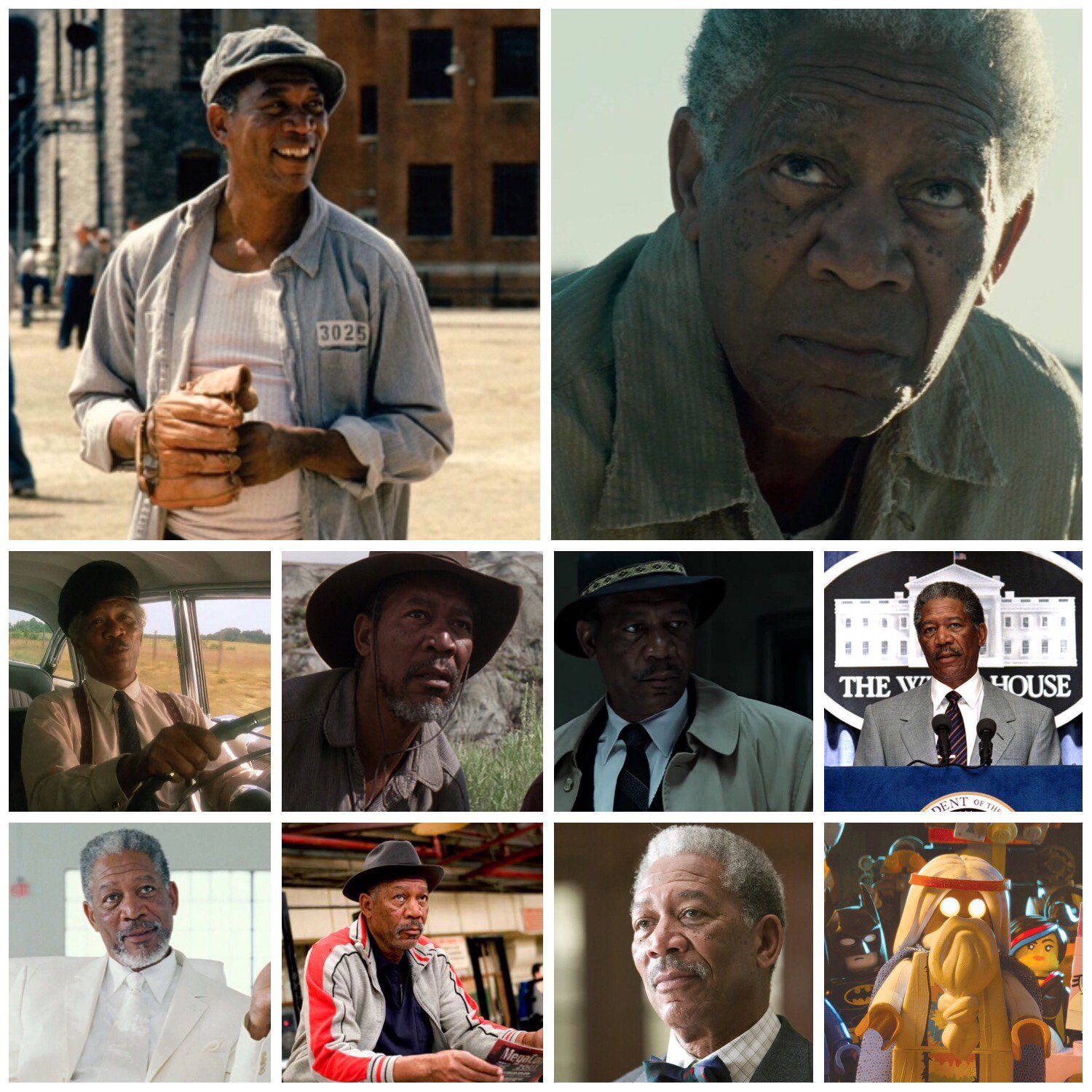  Happy 80th birthday to Morgan Freeman! Which of his performances is your favourite? 