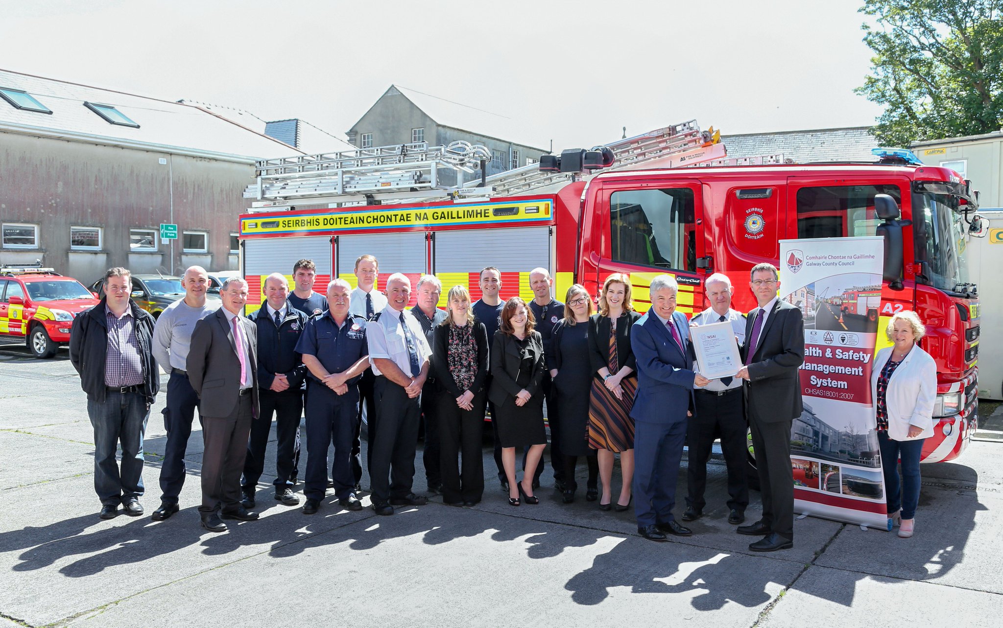 GalwayCountyCouncil on Twitter "Congratulations to Galway Fire