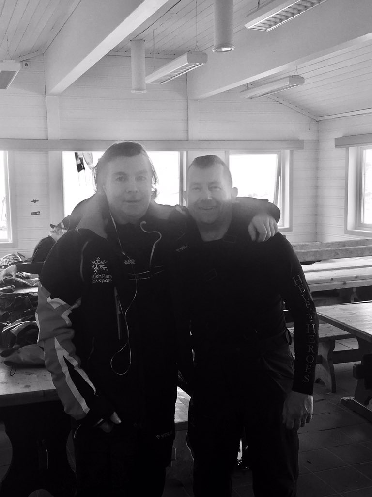Two years today I nearly died now  the two of us are reunited to celebrate with some GS training <a href="/RAFSkiers/">RAF Ski Team</a> <a href="/RAFBF/">RAF Benevolent Fund</a> <a href="/solutions4feet/">colin martin</a> <a href="/Bawbags/">Bawbags Underwear</a>