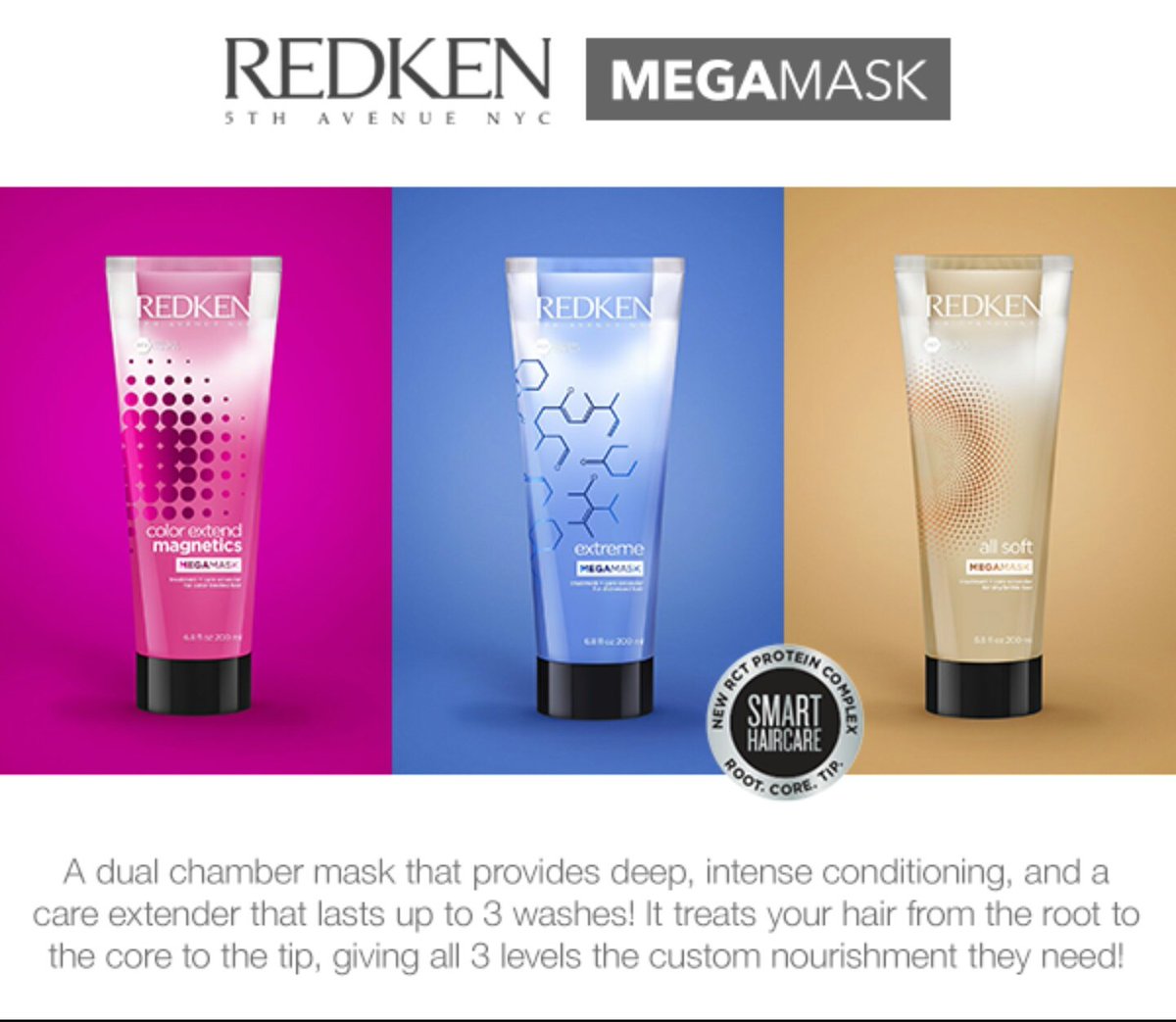 finessespasalon's tweet photo. Which #redken #megamask is your favorite?   $3 off this week only! #FlashSale #amesiowa #ExperienceExcellence  #itsnotjustacut https://t.co/kZqpPpctvA