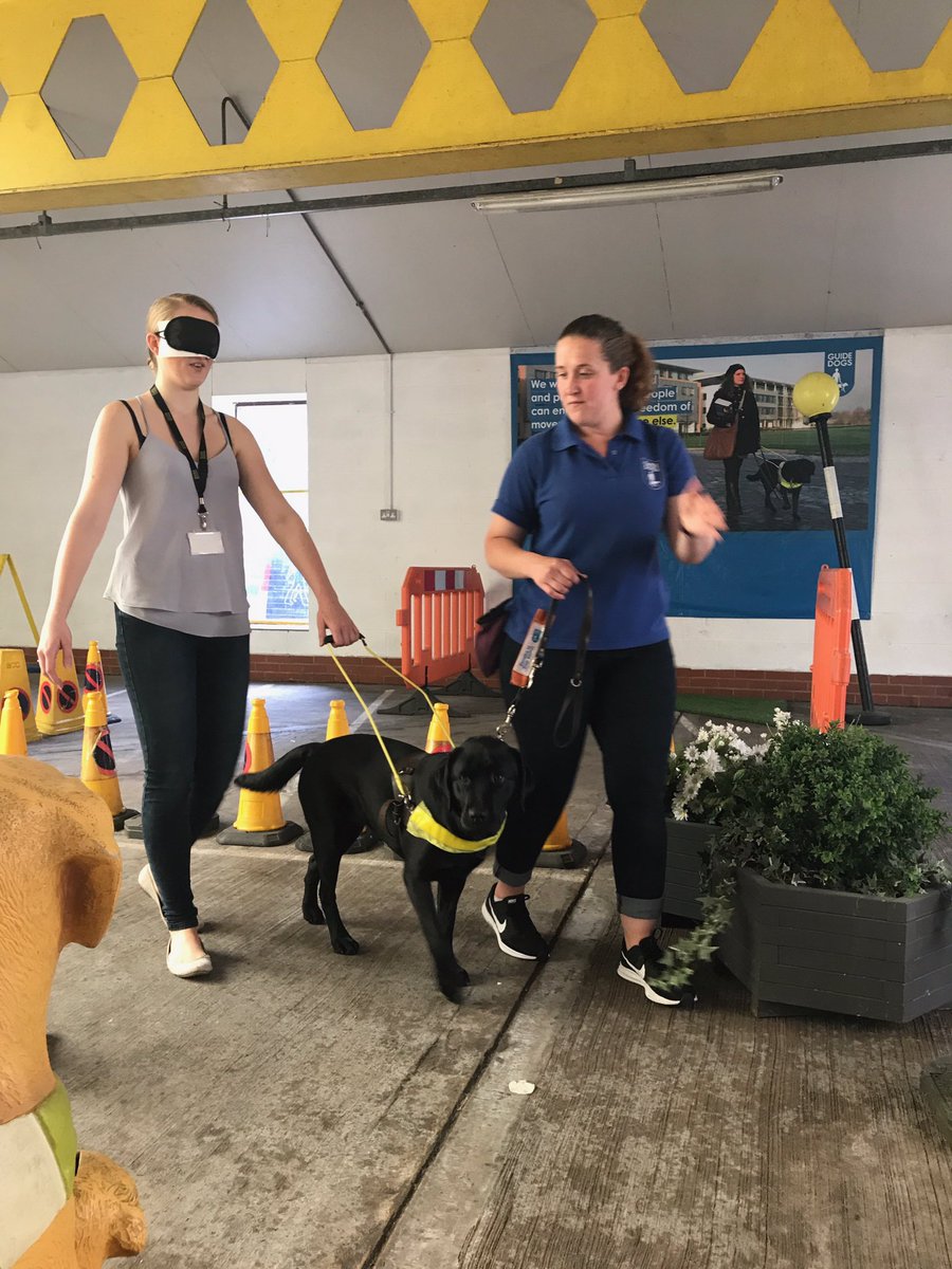 live_coventry's tweet photo. #PrideofCov winner Frank Lynn gave us a tour of the @guidedogs training centre in Leamington Spa today - an eye opening experience https://t.co/tzZM3HnQ7m