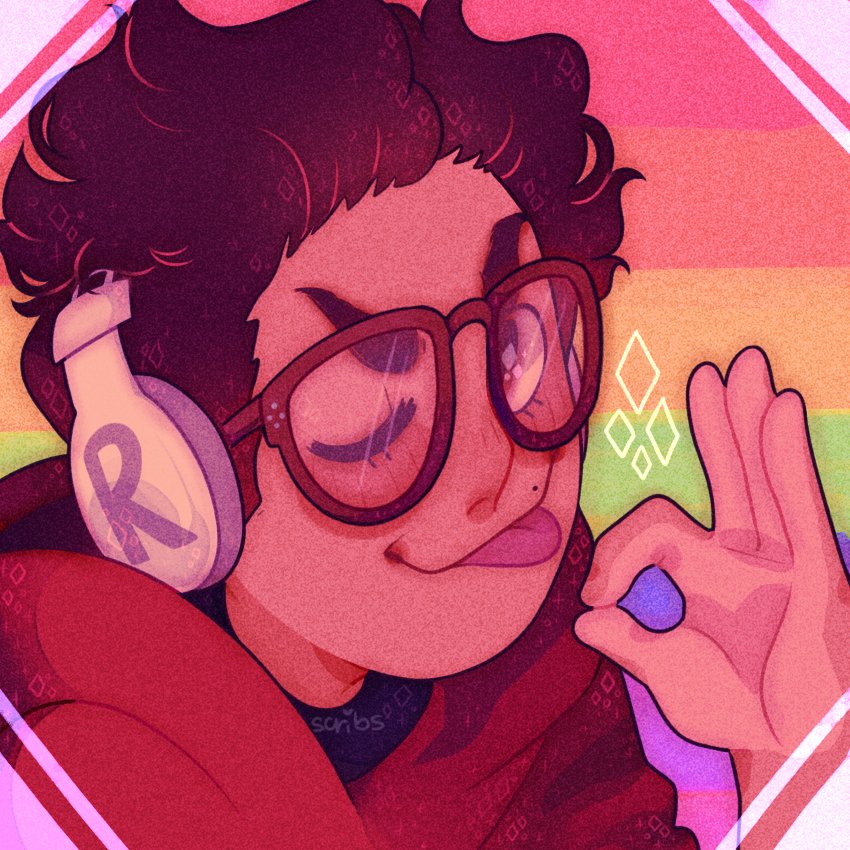 aquariiy00m's tweet photo. it's pride month so here are some bmc icons! the bg flag colors r just my hc's for them(except rich ofc) (pt 1)
#BeMoreChill https://t.co/GQFLWiu6mC