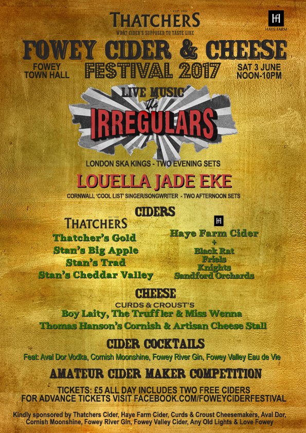 FoweyCiderChees's tweet photo. #2daystogo We have just posted the Festival Information on our Facebook page - please visit https://t.co/3nFAZTW2TQ to view https://t.co/asOxCsZVXV