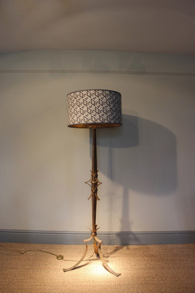 BrownriggUK's tweet image. 1960s Spanish Wrought Iron #StandingLight. See More:bit.ly/2rsZ3pn #homeinterior #design #homelighting #decorative #lights