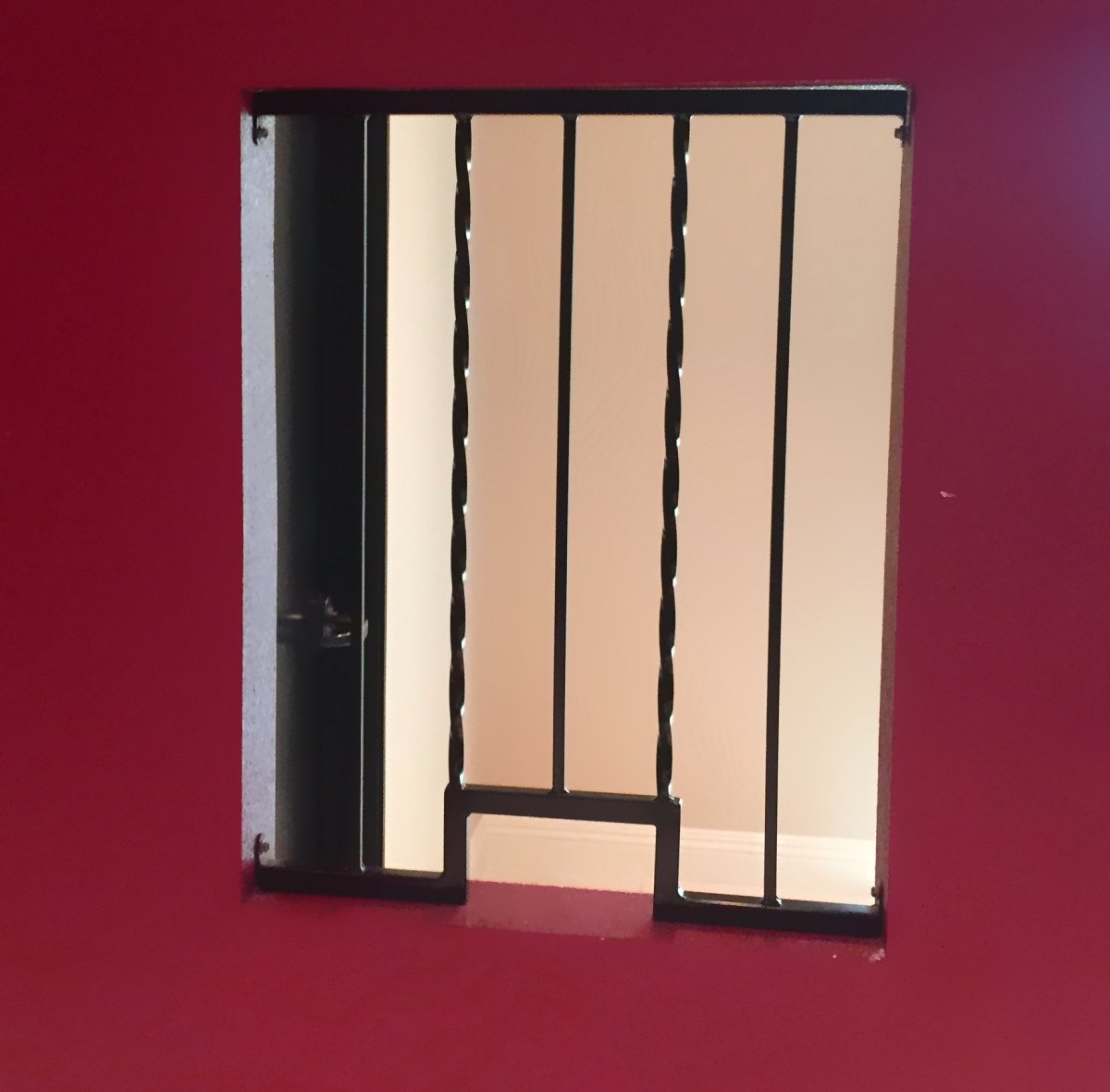 epiweldinglv's tweet photo. Did this security office window for a client.. They are safe! #EPIWELDING #ORNAMENTALIRON #SECURITYWINDOW #CURTISSTEEL https://t.co/2eUs7ySW8H