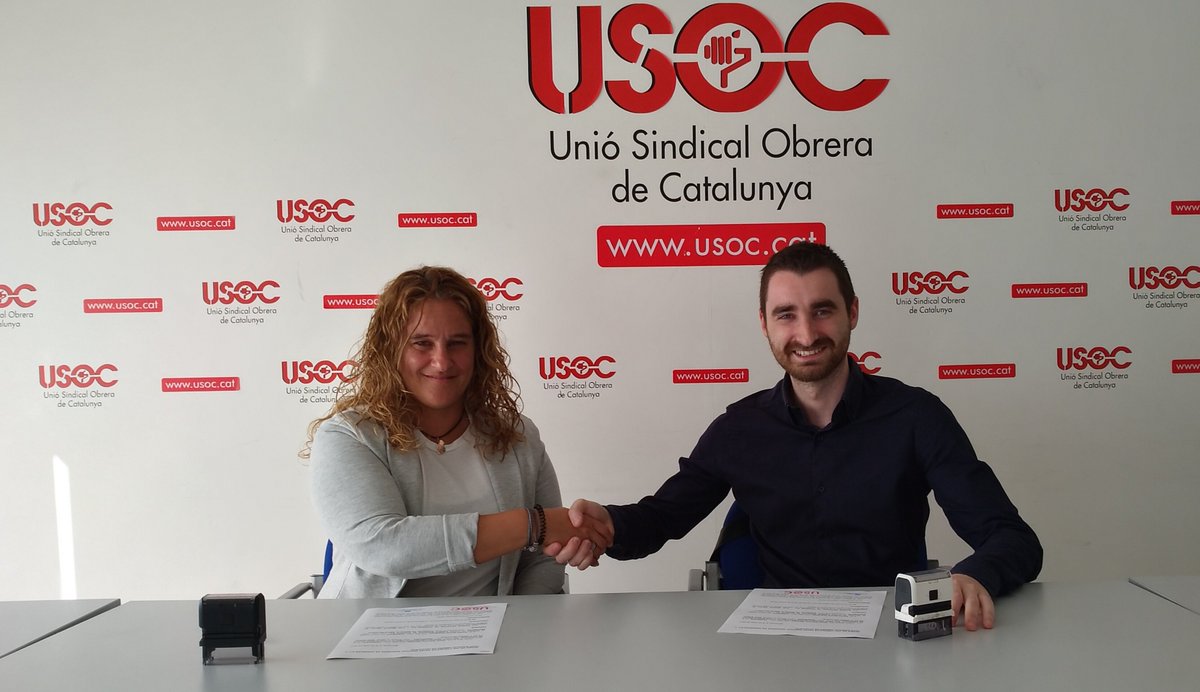 EnsenyamentUSOC's tweet photo. Signat conveni amb @INFinstitut perquè els afiliats gaudeixin de descomptes del 20% en tots els cursos de formació i preparació d’oposicions https://t.co/gtCf9dRRYf