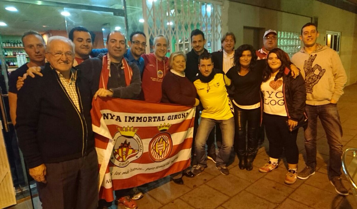 CanyerosCBrava's tweet photo. La @FPGironaFC sense el nostre estimat @IMMORTALPEPE (presi dels GERMANS de la @ImmortalGirona) de president, no tindria sentit. #SortAmic!😉 https://t.co/KuWya1yK6S