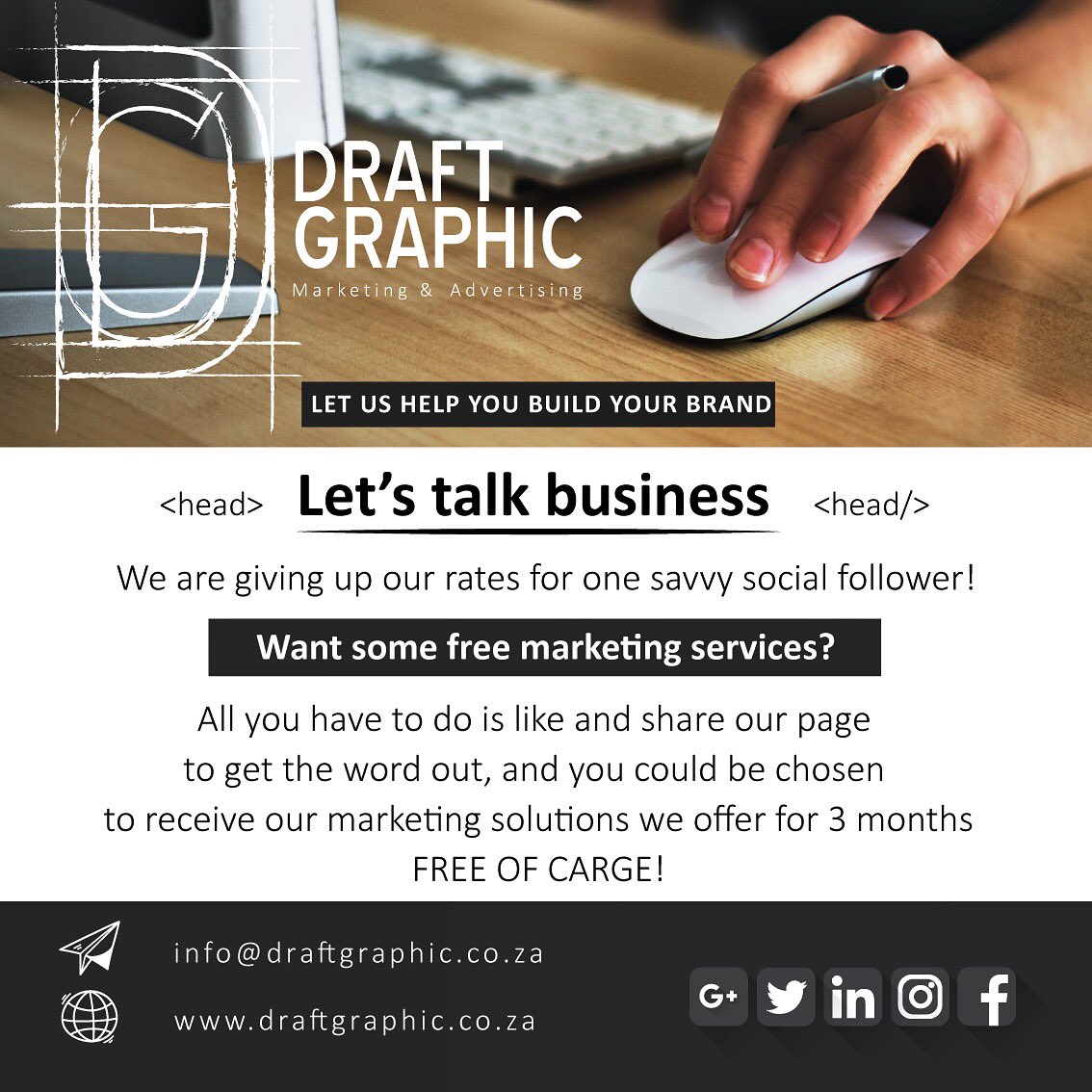 draft_graphic's tweet image. Deal? 
#business #thought #inspiration #dreams #solution #offering #marketing #advertising #online #social #like #share #free #design #savvy