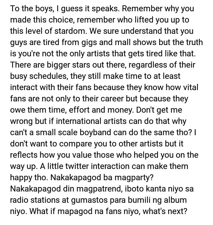 ShadyBPHFacts's tweet photo. An open letter to the boys and the BPH Fandom.

(Disclaimer: This is purely an opinion and I don't care what you think about it.) https://t.co/6MqCvLtNGX