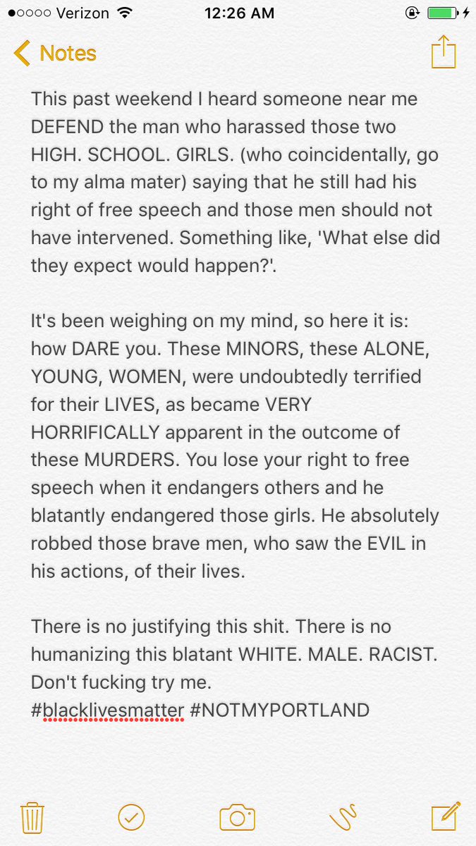 brookeN394's tweet photo. #BLACKLIVESMATTER #NOTMYPORTLAND #PUNCHNAZIS and #FUCKEVILRACISTS https://t.co/n8nfRL0DYB