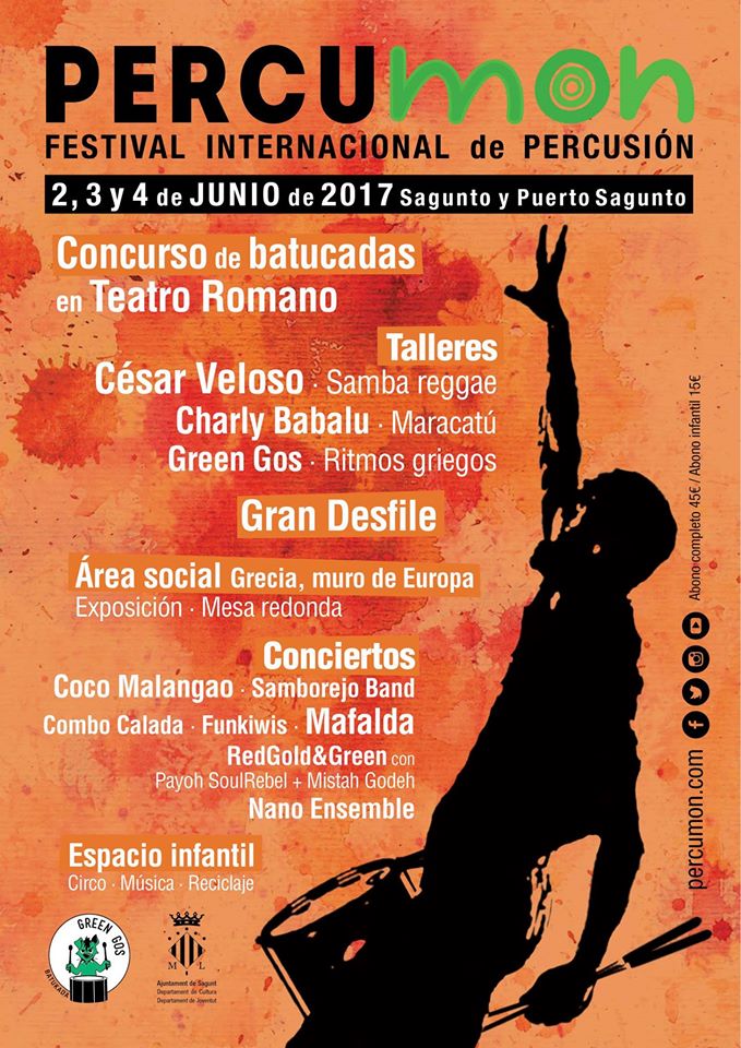 Sona_la_Dipu's tweet photo. Continuant amb la presència de bandes del #SonalaDipu als festivals, anunciem l'actuació de @FunkiwiS al @percumon de Sagunt este dissabte! https://t.co/3maj1eXYNr