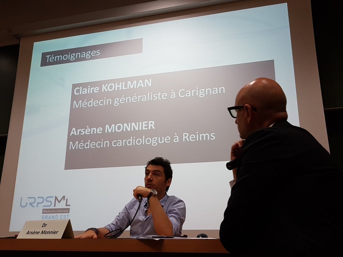 urpsml's tweet image. #JIMLGrandEst
Dr. Arsène MONNIER décrit son rythme de travail au Groupe St Rémi à #Reims et plaide pour une vie pro/perso équilibrée.