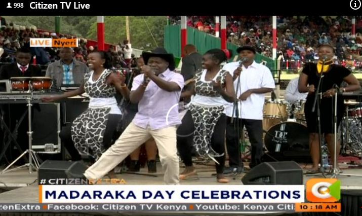 #MadarakDay celebrations underway in Nyeri County. Follow live from citizentv.co.ke/tv