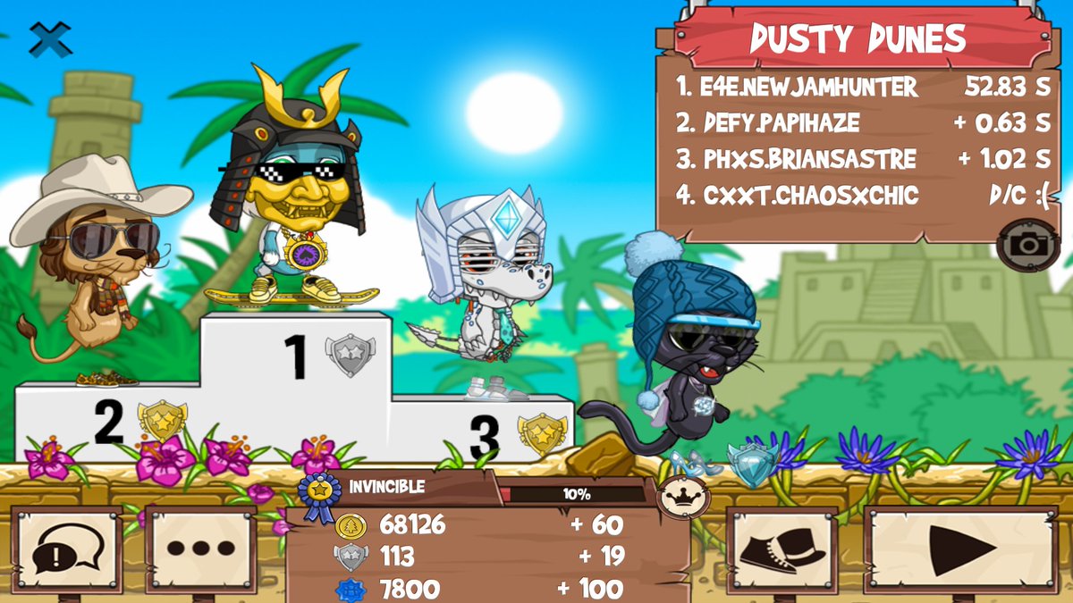 NEW_JAM_HUNTER's tweet photo. GG #funrun2 #papihaze #BRIANSASTRE #chaosxchic https://t.co/jNGWDrGdH7
