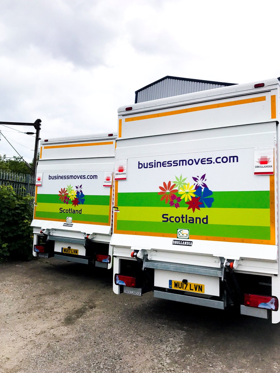 BMGScotland's tweet photo. Took delivery of 2 new 17 plate custom built computer-spec 7.5t BMG Scotland branded vehicles today. Always keeping ahead of the game. https://t.co/hJSIlY4ewW