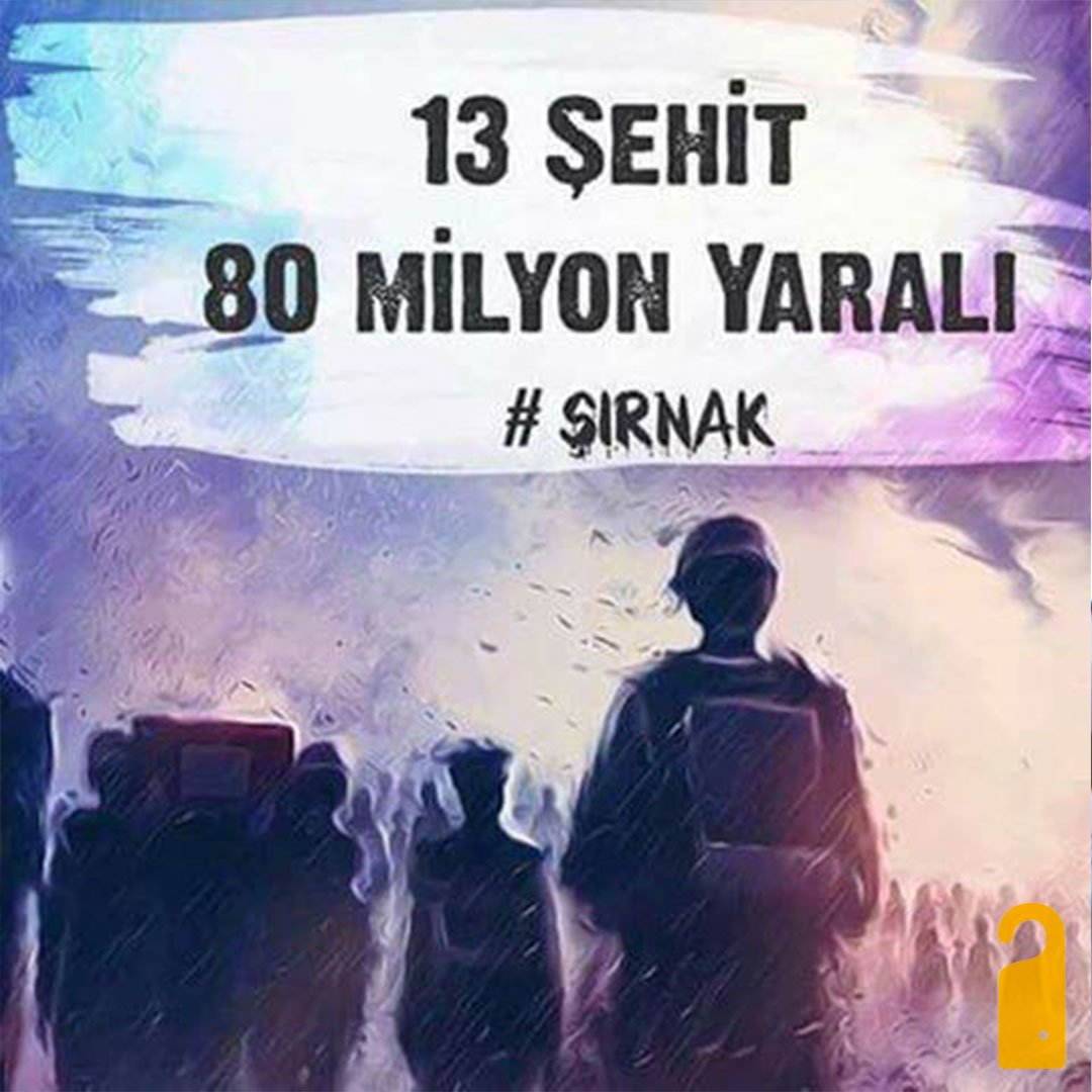 Milletimizin başı sağolsun...
#şehit #şırnak