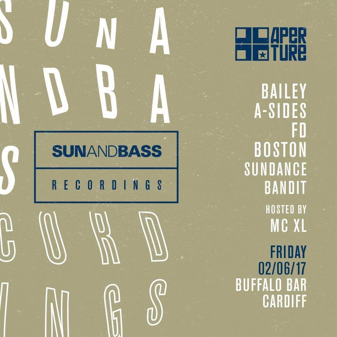ApertureFamily's tweet photo. Tomorrow! We have @sunandbass recordings at @buffalocardiff for a night to remember. @BaileyIntabeats, @djasides, @FDbeats &amp; more! Come down https://t.co/tdUuz2v1jd