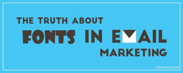 phrasee's tweet image. The Truth About Web Fonts in Email Marketing (via @InboxArmy) ow.ly/hoem30cd8m5
