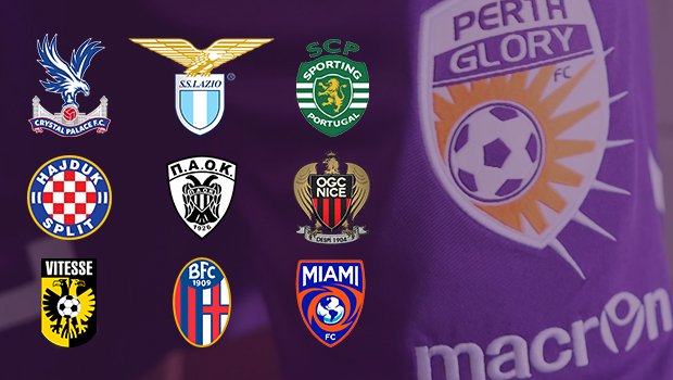 PerthGloryFC's tweet photo. From @OfficialLazio to @Sporting_CP, take a look at other @macronausnz @MacronSports kits from around the world 🌎

https://t.co/gMzxbaGluT https://t.co/rAjeHpDVop