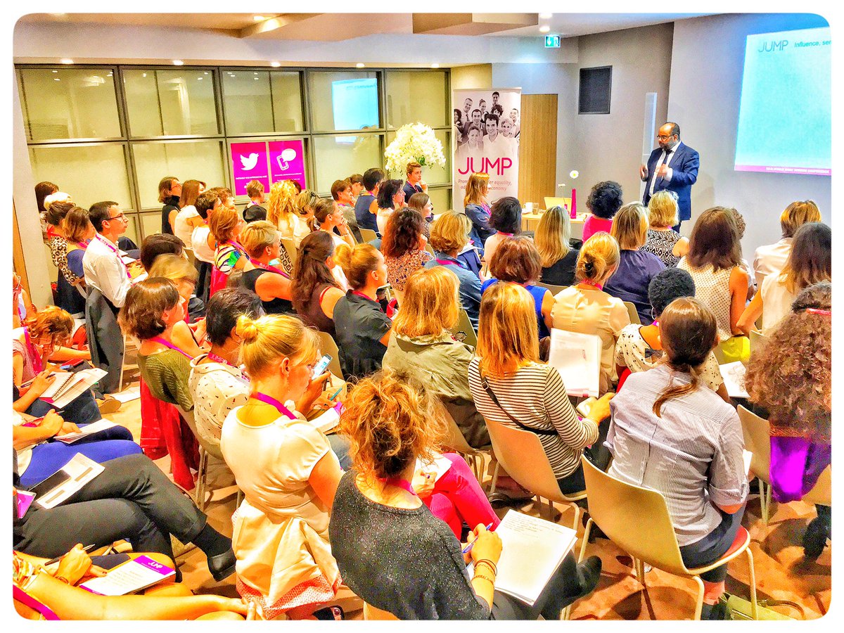 DoubleNumerique's tweet photo. #JUMP2017
Encore une réussite pour l'édition 2017 de @JumpEquality ;-)
"Promoting #GenderEquality, advancing the economy"
#JumpEquality 🚹🚺👍 https://t.co/W0SU8rEYhD