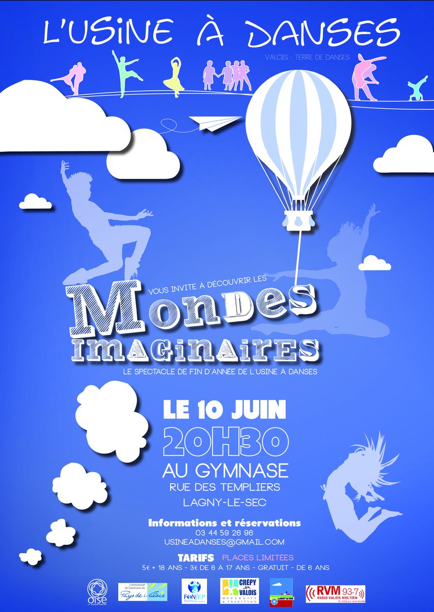 usineadanses's tweet photo. L'arrivée du mois de juin est synonyme de gala @Usineadanses
10 juin à Lagny-le-Sec
24/25 juin à Crépy-en-Valois
Informations 03 44 59 26 96 https://t.co/He221cC4Mc