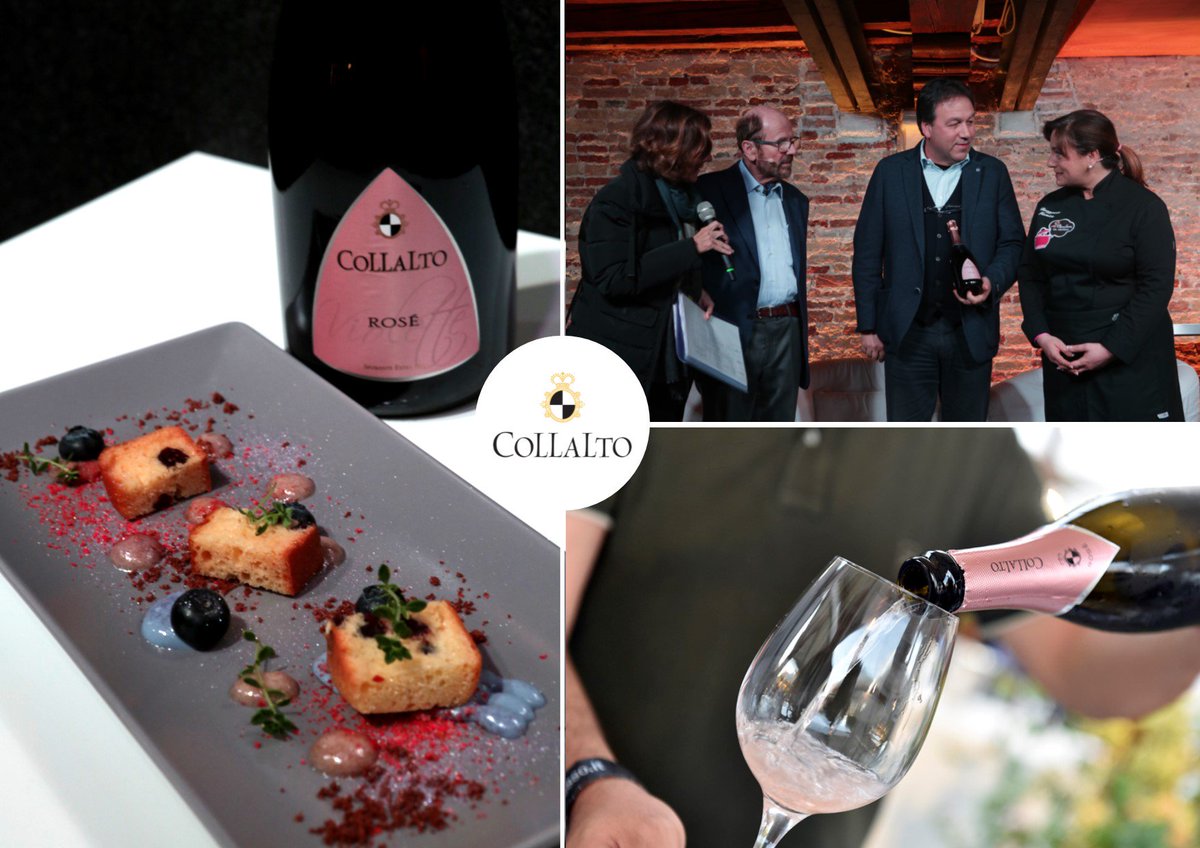 CantineCollalto's tweet photo. The 2017 “Alta Cucina” Congress at @GustoinScena and our #ManzoniMoscato #Rosé with a delicious #Cupcake made by the Chef Ilenia Bazzacco! https://t.co/FqLBdxPres