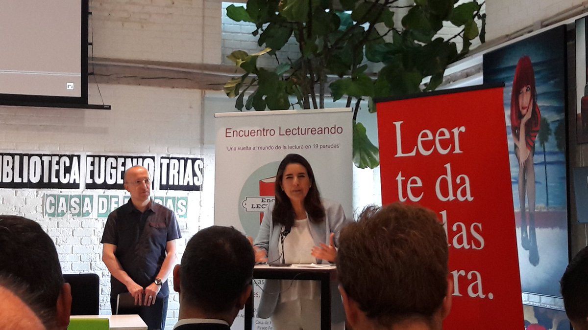 isabeluribemoya's tweet image. Marianne Ponsford directora del CERLALC en #EncuentroLectureando.  &quot;La lectura es la base para el ejercicio libre de todos los derechos&quot;