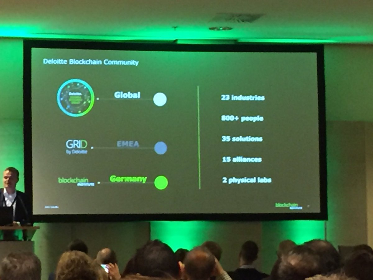 FillipPhath's tweet photo. #Deloitte #Blockchain Community with three live examples #BlockchainExpo https://t.co/YMCDVcp0uP