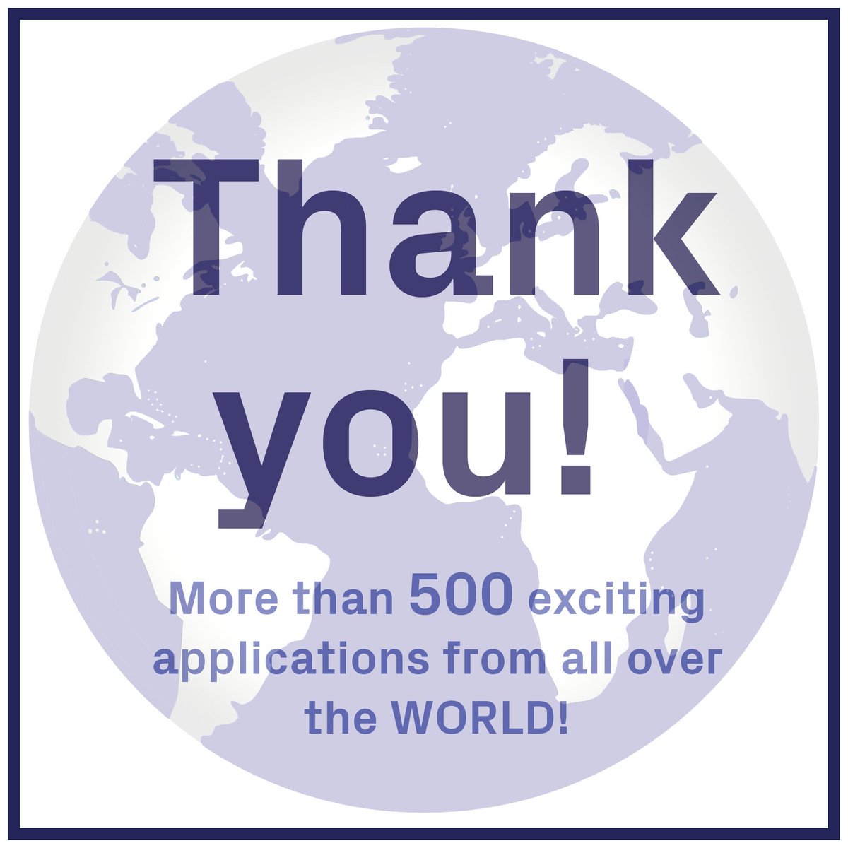 katapultimpact's tweet image. WOW! We are THRILLED! Over 500 applications from all over the world for our first batch! 🌍 This is SO EXCITING! 🙌 Thank you, all! 😍