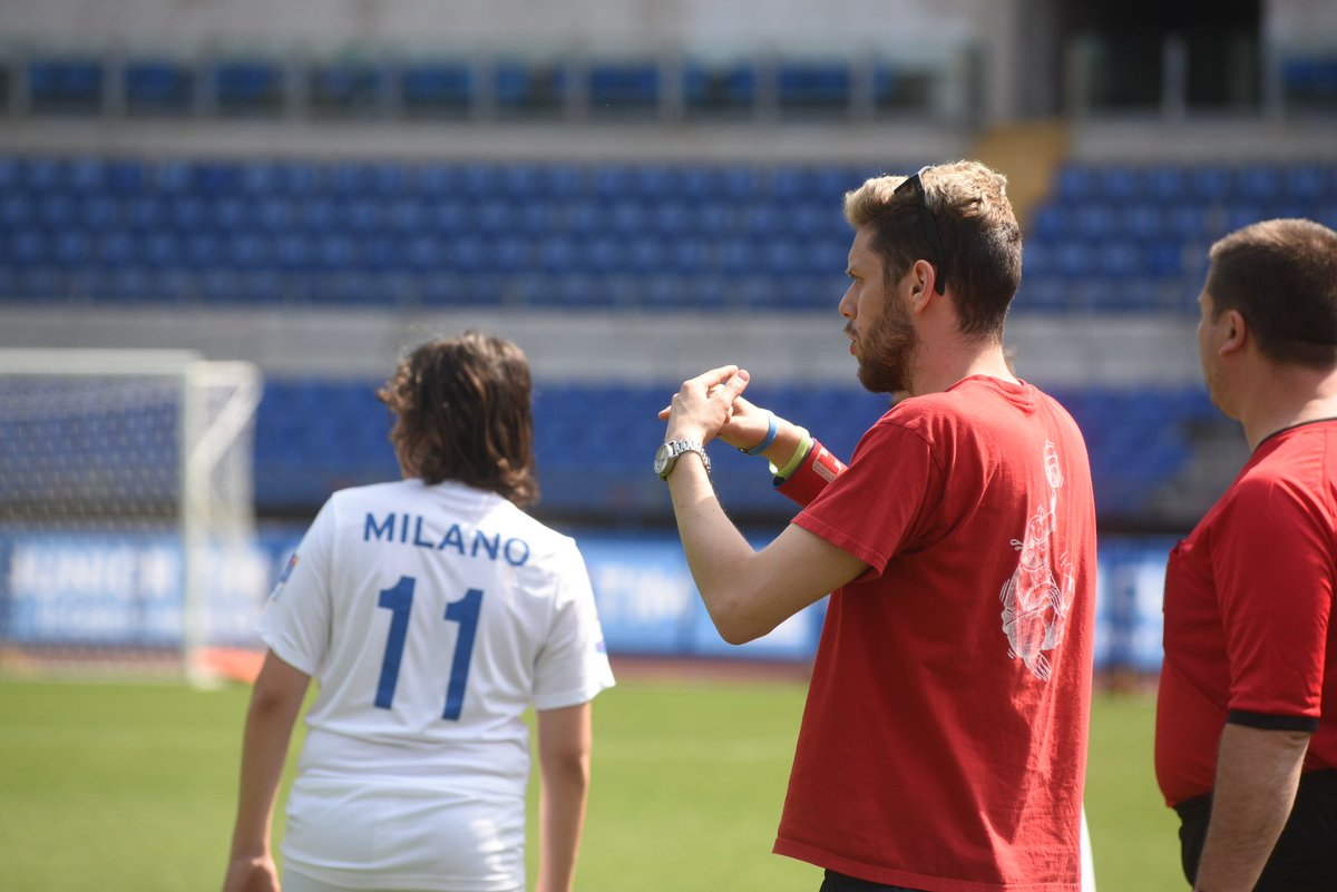 TIM_Official's tweet image. In campo per #JuniorTIMCup anche i ragazzi degli oratori Salesiano (Cagliari) e Cernusco (Milano). #TIMLive