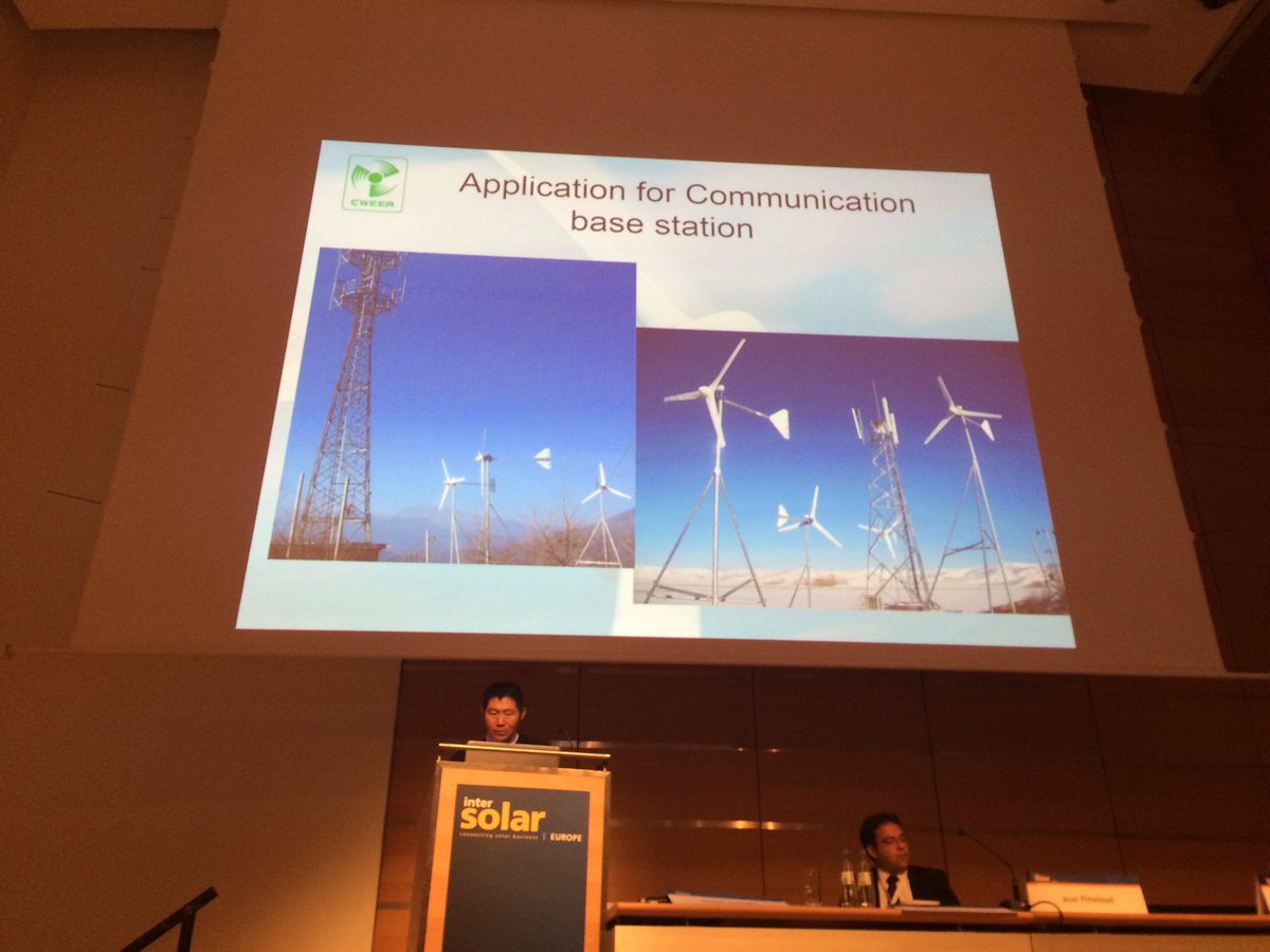 WWindEA's tweet photo. #smallwind applications in #China @WWEASmallWind @Intersolar https://t.co/lmSpMKWOld