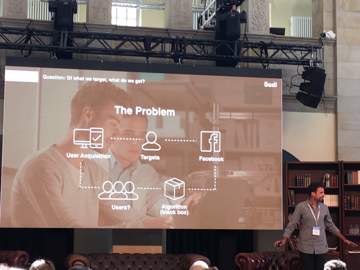 It's now @GuillemponsRA's turn on the #MobileSpree stage: "How <a href="/badiapp/">badi</a> forecasts which users will engage" #MS17