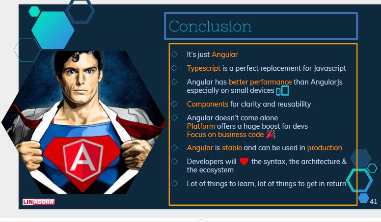 linagora's tweet image. [SUIVEZ LE LIVE - Matinée pour comprendre Angular  1er juin 2017 - 9h30-11h ] Conclusion #angularj #angular2