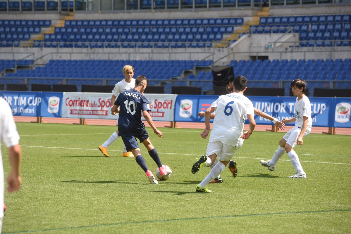 TIM_Official's tweet image. Inizia il girone B degli ottavi di finale di #JuniorTIMCup. In campo gli oratori Don Guanella (Napoli) e San Paolo (Sassuolo). #TIMLive