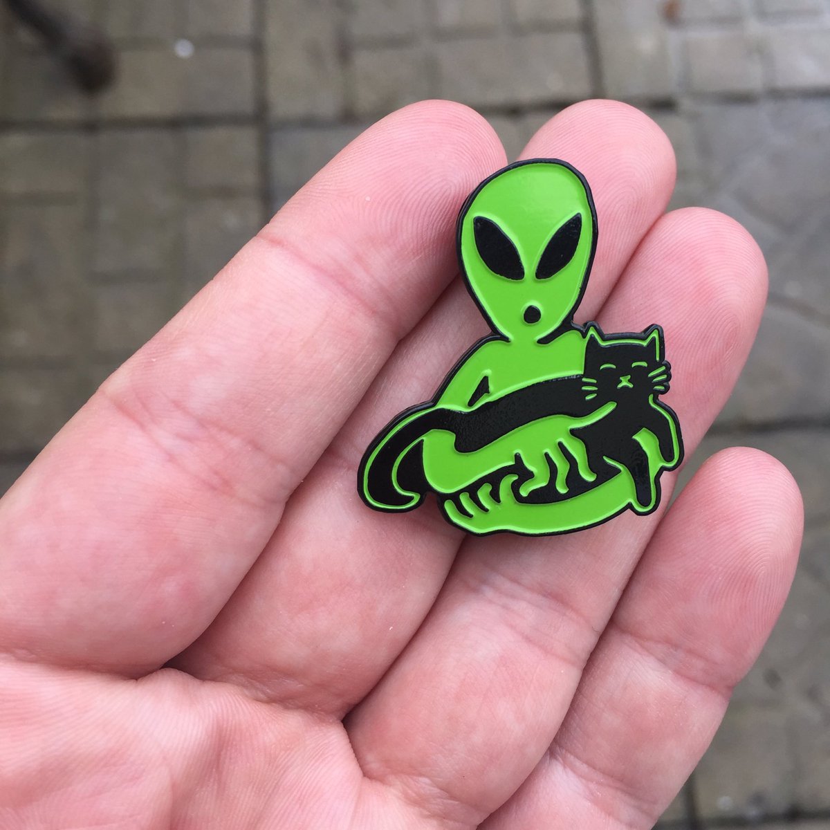 I'm Here For Cats pin now online at nofitstate.co