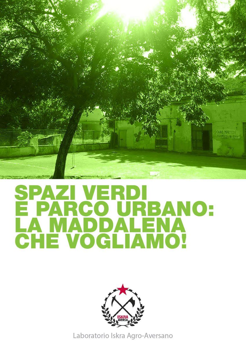 Iskra_Aversa's tweet photo. #aversa rilanciamo l'appello affinché l' area di 17 ettari dell'ex manicomio aversano diventi un parco urbano per tutta la popolazione https://t.co/ojlU206feN