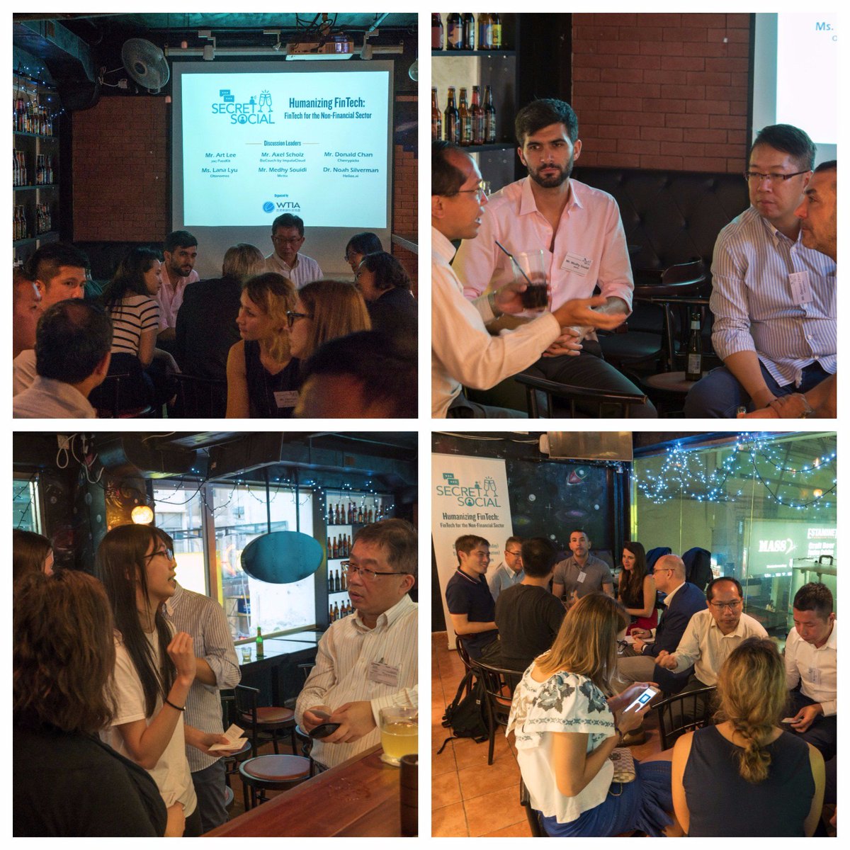 Our #SecretSocial concluded last night with food, wine and time of exchanging ideas about #FinTech. See you in the next event!