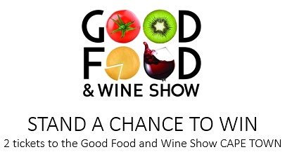 STAND A CHANCE TO WIN 2X GOOD FOOD AND WINE SHOW TICKETS.TO ENTER GO TO OUR FACEBOOK PAGE STOFBERG FAMILY VINEYARDS FOR DETAILS <a href="/goodfoodSA/">Good Food&Wine Show</a>